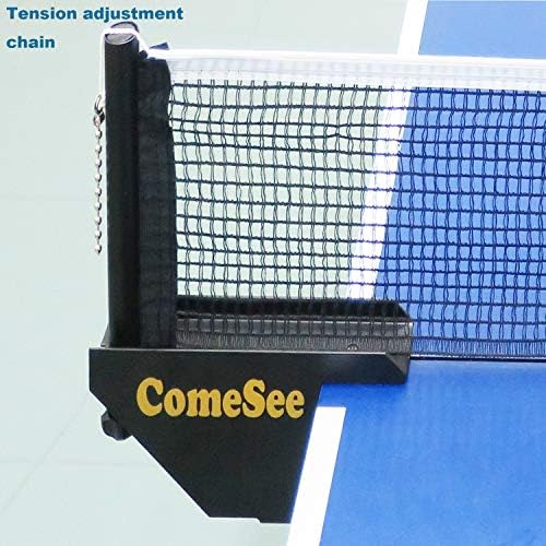 Comesee Profesyonel Masa Tenisi Ping Pong Net Sonrası Set Gücü Vida Kelepçe ile Net Klip Eklemek, 1.65 İnç Genişlik tutamak,