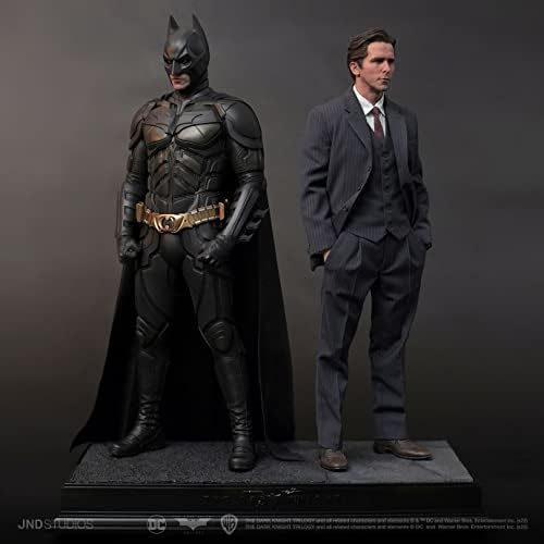 JND Stüdyoları DC Kara Şövalye: HİPER GERÇEK Batman ve Bruce Wayne 1/3 (İkili Versiyon)