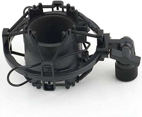KXDFDC Evrensel 3 KG Katlanılabilir Yük Mic Mikrofon Şok Dağı Klip Tutucu Standı Radyo Stüdyo Ses Kayıt Braketi Siyah Profesyonel