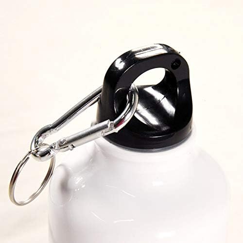 Mutlu Koşu Shiba Inu Köpek Hafif Alüminyum Spor Su Şişesi BPA Ücretsiz Anahtarlık Ve vidalı kapak 400ml