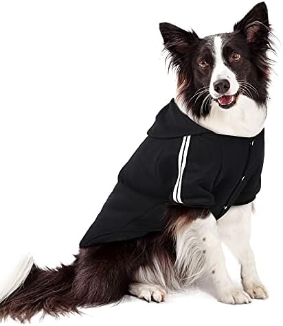 PETLESO Köpek Kazak Büyük Köpek için, Sıcak pamuk kapüşonlu Sweatshirt Orta Büyük Köpekler için, Kırmızı 3XL