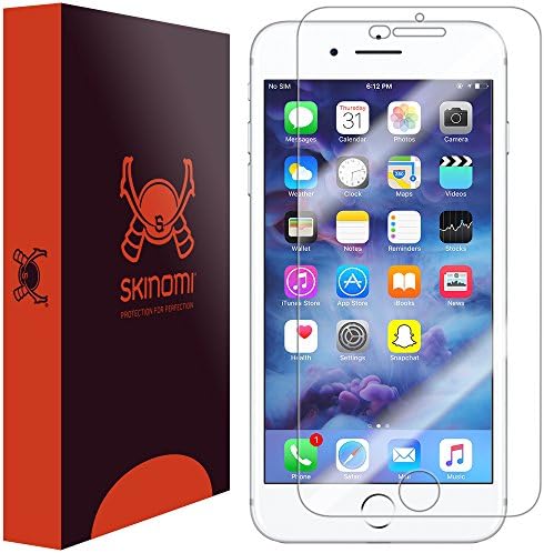Skinomi Ekran Koruyucu ile Uyumlu iPhone 7 Artı (iPhone 6 S Artı, iPhone 6 Artı 5.5) temizle TechSkin TPU Anti-Kabarcık HD