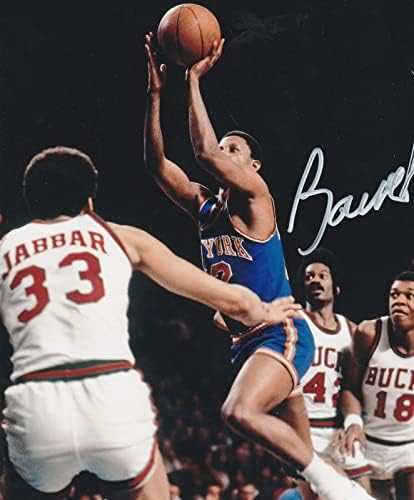 DİCK BARNETT NEW YORK KNİCKS AKSİYON imzalı 8x10-İmzalı NBA Fotoğrafları