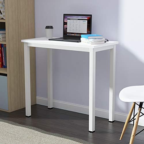 Ihtiyacı Küçük Bilgisayar Masası 31.5 inç Sağlam Yazı Masası Küçük Alanlar için, Küçük Masa Gençler Masası çalışma masası