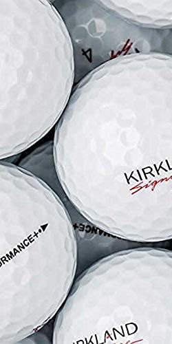 72 Kirkland Signature Performance Plus-Near Mint (AAAA) Sınıfı-Geri Dönüştürülmüş (Kullanılmış) Golf Topları, Beyaz