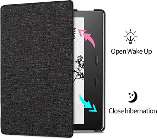 7 Kindle Oasis kılıfı için (10.Nesil, 2019 Sürümü ve 9. Nesil, 2017 Sürümü) (Model No. S8IN4O veya CW24WI), Otomatik Uyandırma/Uyku