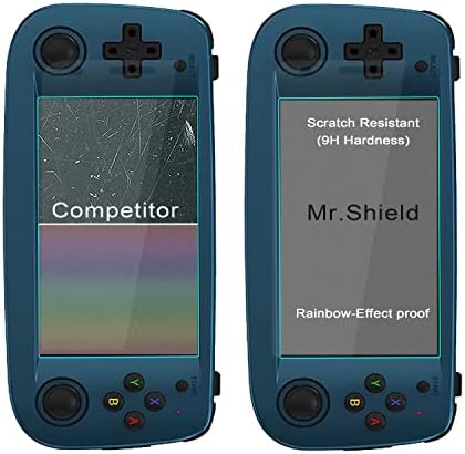 Mr. Shield [3'lü Paket] ANBERNIC RG503 elde kullanılır oyun konsolu için Ekran Koruyucu [Temperli Cam] [9H Sertliğe Sahip