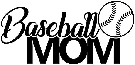 Beyzbol Anne Spor Vinil 6 İnç Çıkartması
