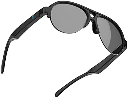 Qıopertar Akıllı Gözlük kablosuz bluetooth Güneş Gözlüğü Açık Kulak Müzik ve Eller Serbest Arama,Erkekler ve Kadınlar için,Polarize