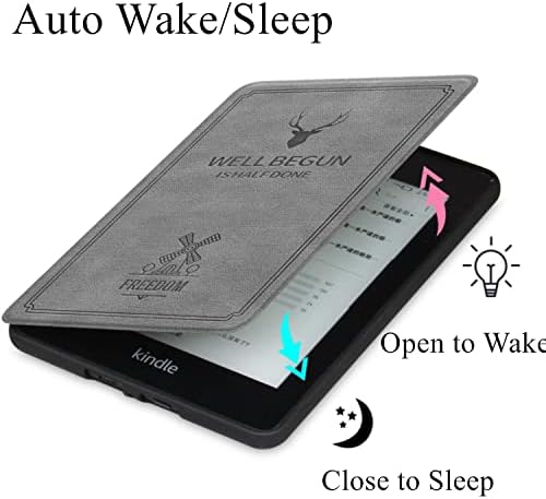 11. Nesil Kindle için Retro Kılıf, 2022, Model C2V2L3, - Kalemli Dayanıklı Kılıf, Otomatik Uyandırma-Uyku Fonksiyonlu