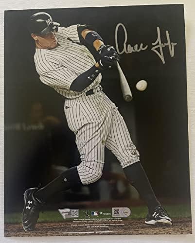 Aaron Judge İmzalı İmzalı Parlak 8x10 Fotoğraf New York Yankees - MLB / Fanatikler Doğrulandı