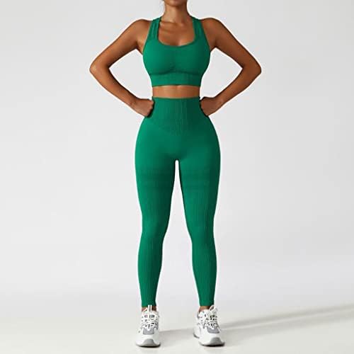 WPYYI Dikişsiz Yoga Seti Kadın spor takımları Spor Giyim Spor Setleri Kadın Giysileri İki Parçalı Egzersiz Spor kadın Tranksuit