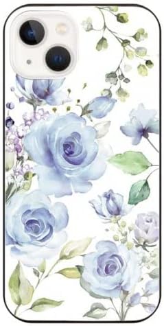 Ciara Serpin Çiçek Siyah Cam iPhone için kılıf 12 Mini 02