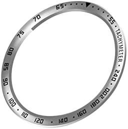 AKRCXZ Metal Saat Halkası ile Uyumlu Galaxy Watch4 42Mm Çizilmeye Karşı Koruma Metal Kasa