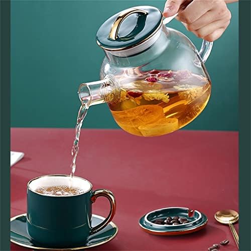 HOUKAİ çay bardağı cam su ısıtıcısı avrupa ev seramik iskandinav kahve fincan ve çay tabağı eşyaları öğleden sonra çay seti
