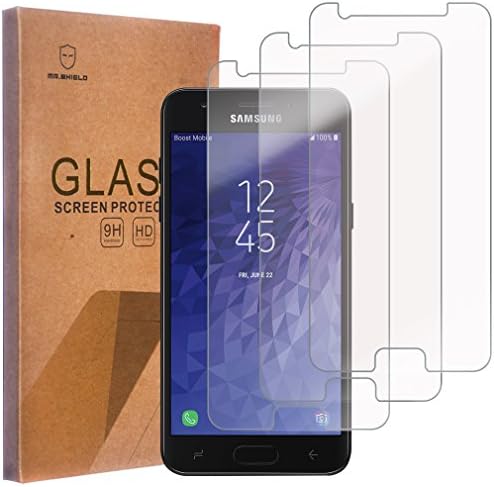 Mr. Kalkan [3-PACK] Samsung İçin Tasarlanmış (Galaxy J3 Elde) [Temperli Cam] Ekran Koruyucu ile Ömür Boyu Değiştirme