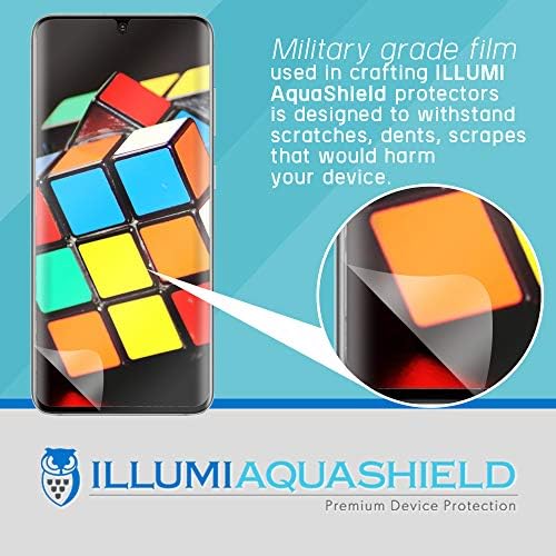 ILLUMİ AquaShield Ekran Koruyucu Samsung Galaxy S20 ile Uyumlu (6,2 inç) (Kılıflarla Uyumlu) (3'lü Paket) Kabarcıksız Yüksek