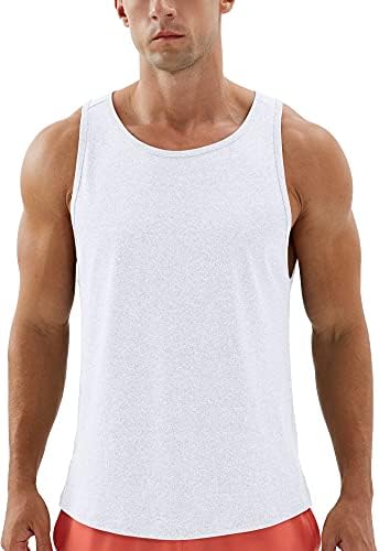 ıcyzone Egzersiz Tankı Üstleri Erkekler için Koşu Kas Tankı Egzersiz Salonu Üstleri Atletik Gömlek