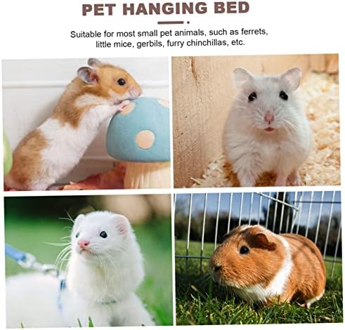 Ipetboom Yavru Oyuncaklar 1 pc Şeker Hideout Bira Sıçan Hamak Pet Uyku Polar Yatak için Sıcak Ev Oyuncaklar Aksesuarları