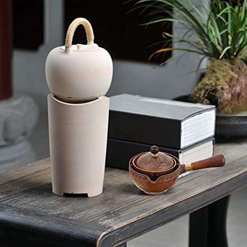 DOITOOL çay makinesi Çay makinesi cam çaydanlık seramik demlik Demlik filtre süzgeç kolu ile Stovetop demlik çay su ısıtıcısı