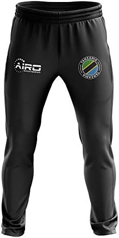 Airospor Giyim Tanzanya Konsept Futbol Antrenman Pantolonu (Siyah)