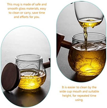 Abaodam demlik çay süzgeci Çıkarılabilir Demlik ve Kapaklı Cam çay bardağı Yalıtımlı çift cidarlı cam Bardak Gevşek Çay Makinesi