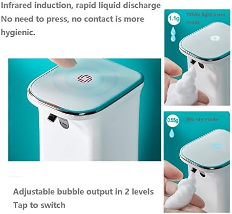 Sabunluk Şişe losyon dispenseri Otomatik Sabunluk 280ml, Fotoselli Köpük Sabunluk Pille Çalışan Elektrikli Otomatik Sabunluk