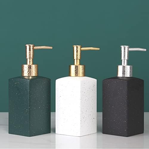 genel Sabunluk Sabunluk Sıvı Sabun Losyonu Şampuanı için Doldurulabilir Reçine Losyon Şişesi Banyo, Oturma Odası, Mutfak